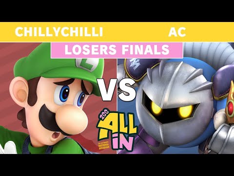 2GG All In - ChillyChilli (Luigi) Vs AC (Metaknight) Losers Finals - Mid Tier Bracket