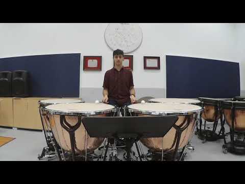 Etude no 142   E. Keune  for timpani/pauken