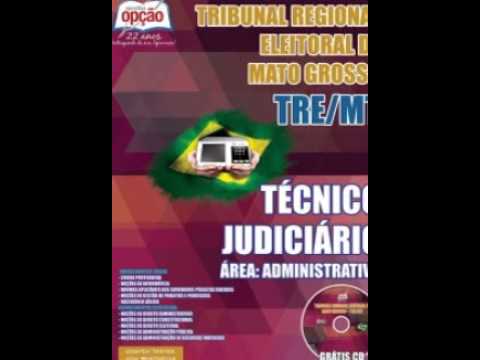 Apostila Concurso (TRE/MT) 2015 - Técnico Judiciário - Área: Administrativo