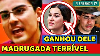 🔥PIOR MADRUGADA: Dudu PERDE FEIO para Duda e VÍDEO REVOLTA; Duda FAZ ARMAÇÃO PATÉTICA | A Fazenda