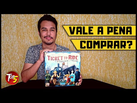 VALE A PENA COMPRAR? - Ticket to Ride Trilhos e Velas
