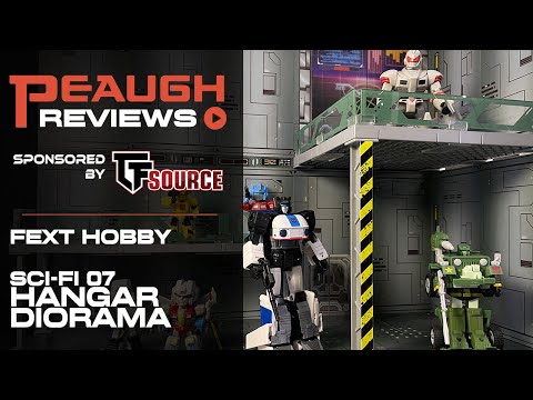 Video Review: Fext Hobby x Fans Hobby SCI-FI 07 HANGAR DIORAMA