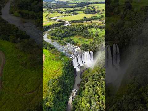Cachoeira da Fumaça IMPRESSIONANTE na CHEIA 🌊 Rio Claro- Nova Ponte/MG