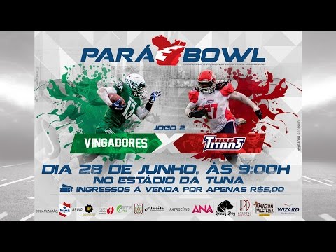 Pará Bowl segundo jogo Vingadores vs Belém Titans 22x13