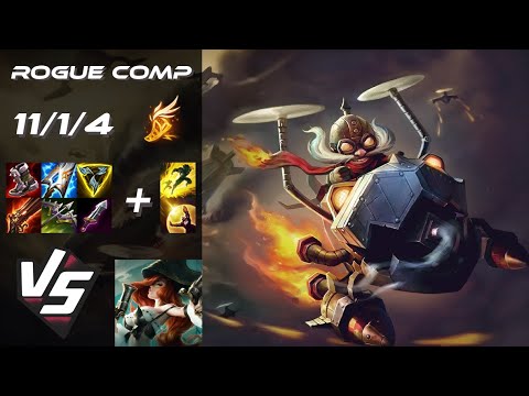 Rogue Comp BOTTOM Corki vs Miss Fortune - EU Challenger Patch 14.17