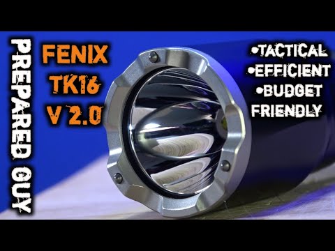 Žibintuvėlis Fenix Fenix Torch TK16 V2.0 14.3 cm, 3100 lm video