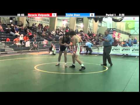 Greco 80 KG Horacio Vialpando vs. Taylor Doan