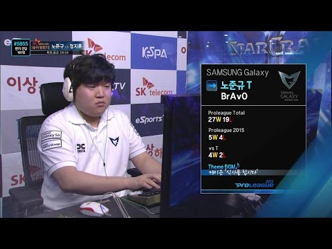 [SPL2015] BrAvO(Samsung) vs jjakji(SBENU) Set4 Cactus Valley -EsportsTV, Starcraft 2