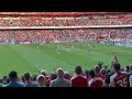 Gabriel Jesus goal vs @manutd as seen from the stands #arsenal #manchesterunited #premierleague
