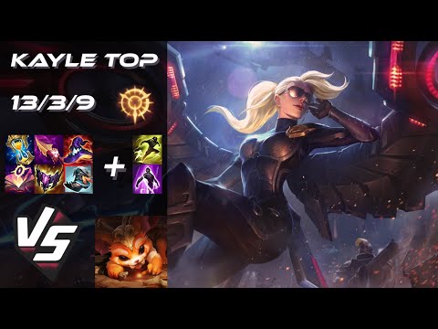 TOP Kayle vs Gnar - EU Challenger Patch 25.S2.3