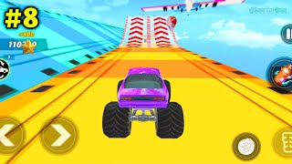 Monster Truck Ramp Car Stunts 3D | गाड़ी वाला गेम अच्छा गेम खेलने वाला | Android Gameplay#8