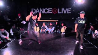 2GOO(CONVEN/Found Nation) vs T-NEK  SEMI FINAL② / DANCE@LIVE BREAK CHUBU 2015