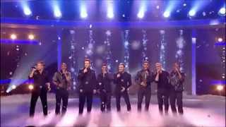 JLS - Flying Without Wings &#39;with Westlife&#39; (The X Factor UK 2008) [Live Show 10 - FINAL]