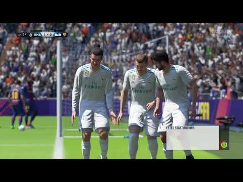 FIFA 18 ROAD TO DIVISION 1 PART 141 - BARCELONA VS REAL MADRID - FIFA 18 Online Seasons Gameplay