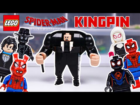 How to Build the ULTIMATE LEGO KingPin from Spider-Man into the Spider-verse! 🕷️
