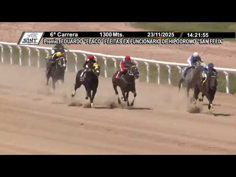 11/23/2025 – Hipodromo Paysandu – Carr 6 – EDUARDO "FLACO" FLEITAS EX FUNCIONARIO DE HI...
