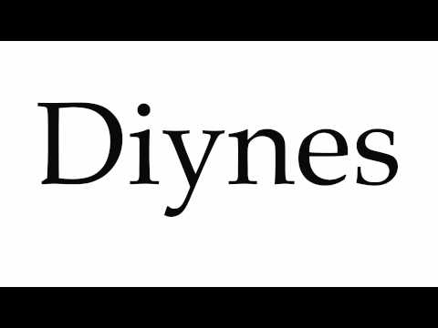 How to Pronounce Diynes
