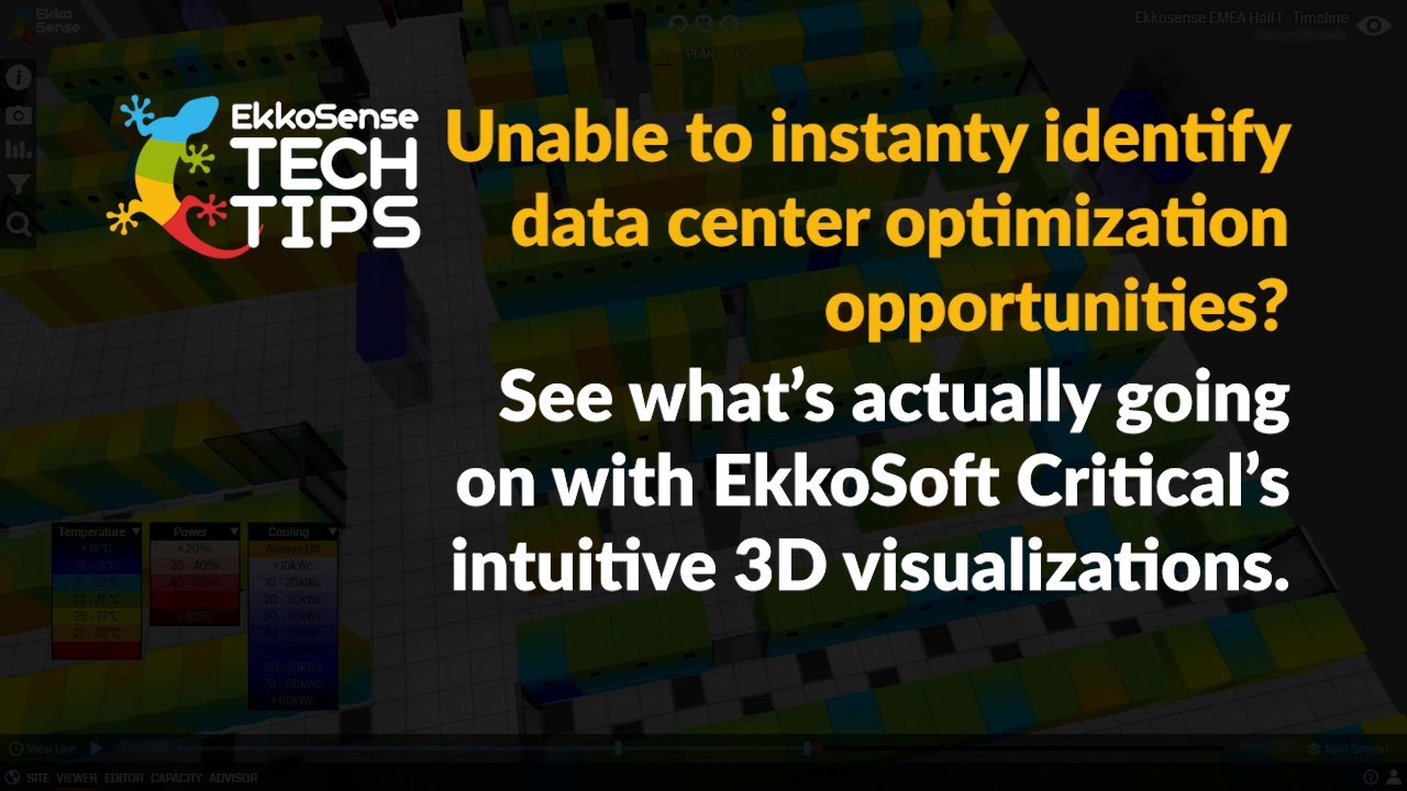 How EkkoSoft Critical’s 3D data center visualization makes the invisible visible
