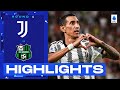 Juventus 3-0 Sassuolo | Goals and Highlights: Round 1 | Serie A 2022/23