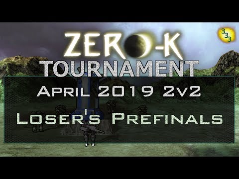 2019/04/27 2v2 Tournament - Loser's Prefinals: Langoustine vs Gregory Buzzy Beetle - Zero-K