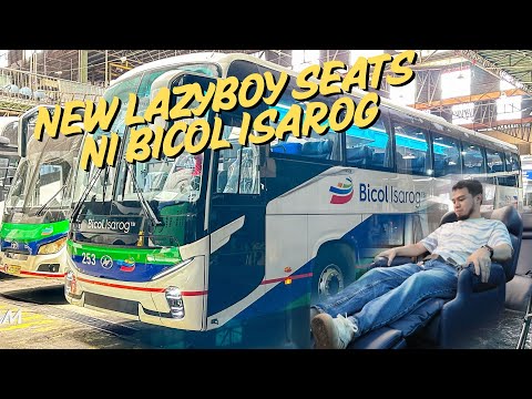 New Lazyboy Bus ni Bicol Isarog | Higer V12