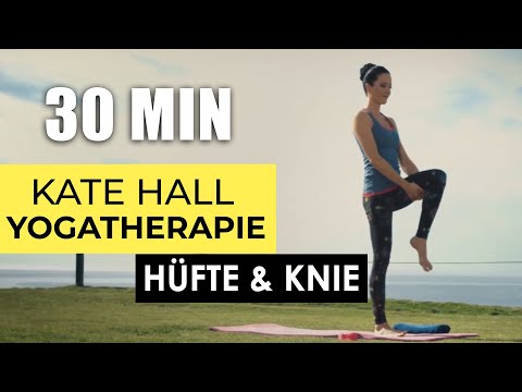 HÜFTE & KNIE - WORKOUT MIT KATE HALL [30 MIN] | YOGATHERAPIE - GESTÄRKT DURCHS LEBEN MIT YOGA
