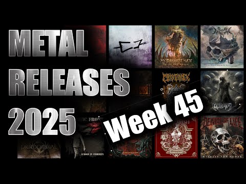 New Metal Albums 2025 Week 45 (November 3rd - 9th) #newmetal