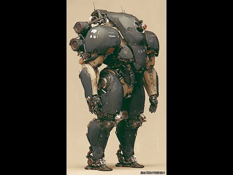 Cyborg Gunfight Ai Flow Generated