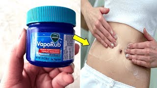 como usar el vick vaporub para bajar de peso
