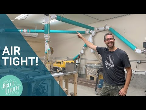 HOW TO INSTALL DUST COLLECTION IN A WOODWORKING SHOP