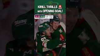 THRILLING goal kicks off GAME 3! ????