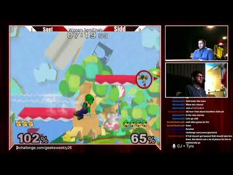 Geeksboro Melee Weekly 26 - Saef vs Siddward