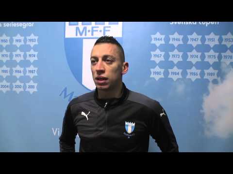 MFFtv: Nikola Djurdjic inför MFF - PSG (all in english)