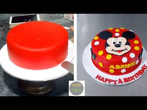 So  Beautiful Mickey mouse Cake 🥰 like subscribe Share/Episode 14