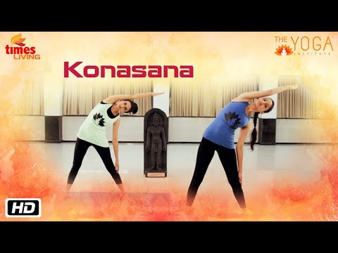 Konasana | The Yoga Institute | Yoga Asanas for Beginners | Dr Hansaji Jayadeva Yogendra