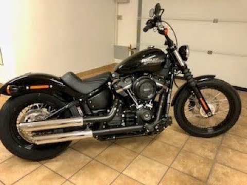 Fxbb street bob Vance & Hines twin slash 3 inch slip ons installation