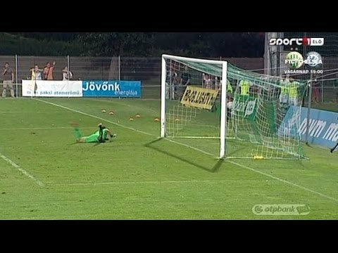 Eppel Márton gólja az MVM-Paks - MTK Budapest mérkőzésen