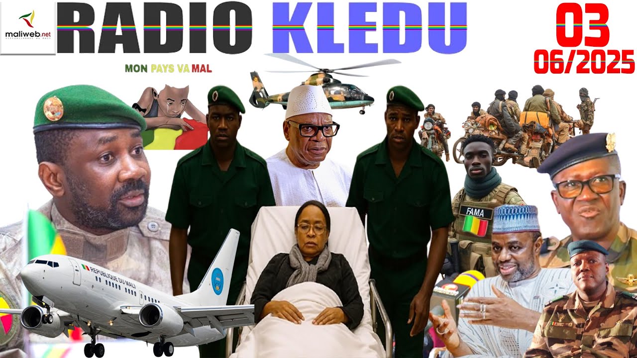 La Revue de Presse de la RADIO KLEDU du 03 Juin 2025