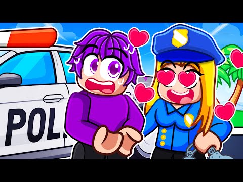 Police Officer Has a Crush on Me in Roblox Driving Empire!