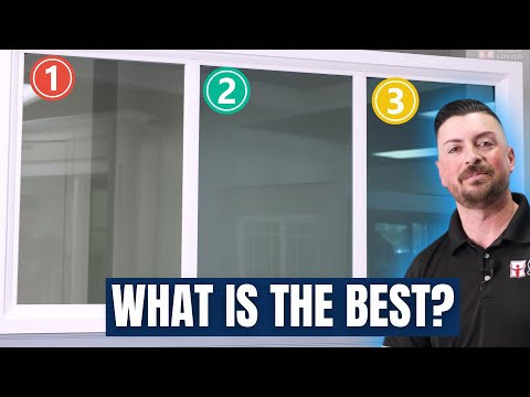 3 Levels of Low E Coating for Windows