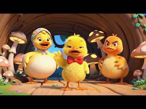 5 Little Rainbow Ducklings | Nursery Rhymes | KidsSongs 65