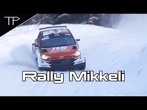Winter rally spectacle - SM Vaakuna-Ralli 2018