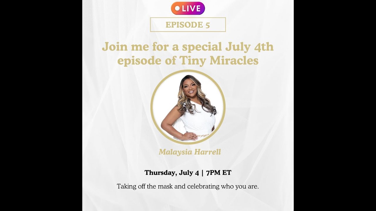 Tiny Miracles - “Glow Up or Give Up. What Happens When It Gets Too Hard”