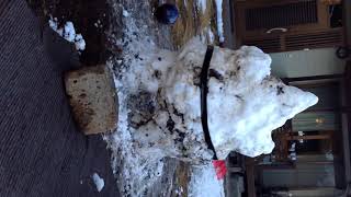 今年の雪でザ・魔雲天を作った！