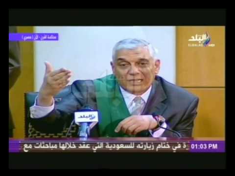 ابناء مبارك يعترضان على خروج والدهم من قفص الاتهام..والقاضى يستدعى مدير قناة صدى البلد لعمل اللازم