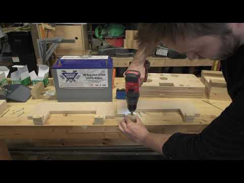 DIY solar generator cloning - part 4 - bottom plate assembly