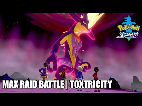 Pokemon Sword - Max Raid Battle | Dynamax Toxtricity [Nintendo Switch]