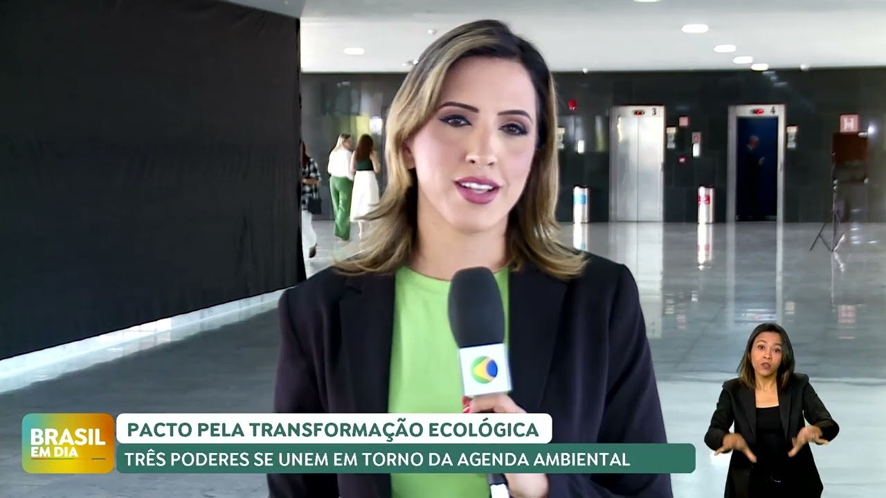 Pacto Pela Transformação Ecológica é firmado pelos Três Poderes