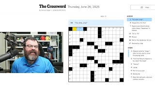 Learning Crossword Week 58 | NYT Crossword Thursday June 26th, 2025
