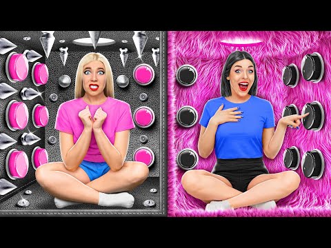 1000 मिस्ट्री बटन चैलेंज #5 | केवल 1 आपको भागने देता है Multi DO Challenge